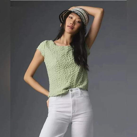 Maeve Socialite Popcorn Tee - Picture 1 of 6